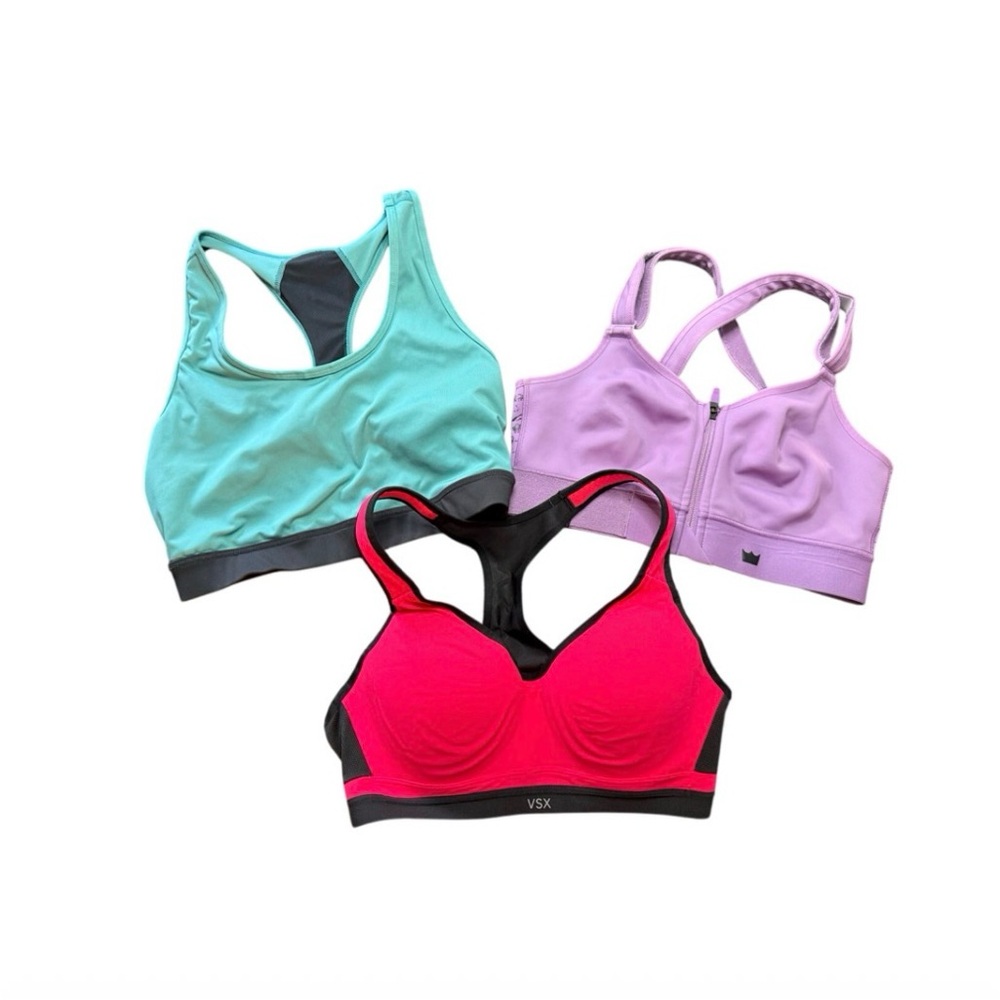 Sports Bras - Victoria Secret, She Fit and Lularoe size Large, Luxe and 36C